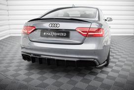 Maxton Design Rear Valance Audi S5 / A5 S-Line 8T Facelift (Single side dual exhaust version) AU-S5-1F-RS1GOO_