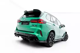 Maxton Design Rear Splitter (with vertical bars) BMW X5 M F95 / F95 Facelift BM-X5M-F95F-RD1G+RD2G
