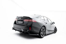 Maxton Design Rear Splitter (with vertical bars) V.1 BMW 5 / i5 M-Pack Sedan / Touring G60 / G61 BM-5-G60-MPACK-RD1G+RD3G