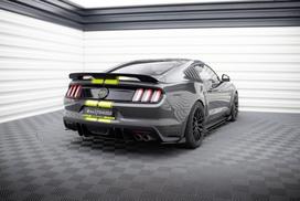 Maxton Design Street Pro Rear Diffuser Ford Mustang GT Mk6 Roush Performance FOMU6GTCNC-RS1BRB