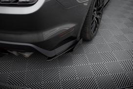 Maxton Design Street Pro Rear Side Splitters + Flaps Ford Mustang GT Mk6 FOMU6GTCNC-RSD1BRB+RSF1G