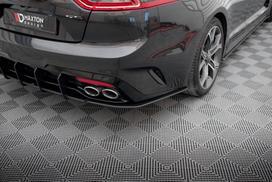 Maxton Design Street Pro Rear Side Splitters Kia Stinger GT / GT-Line Mk1 KIST1GTLINECNC-RSD1BRB