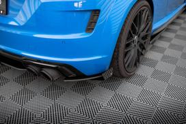 Maxton Design Street Pro Rear Side Splitters + Flaps Audi TT S 8S Facelift AUTT3SCNC-RSD1BRB+RSF1G