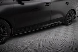 Maxton Design Street Pro Side Skirts Diffusers Kia Proceed GT / GT-Line Mk1 Facelift / Ceed GT Mk3 Facelift KICE3FPROGTCNC-SD1BRB