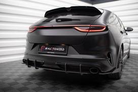 Maxton Design Street Pro Rear Diffuser Kia Proceed GT Mk1 Facelift KICE3FPROGTCNC-RS1B+BRBI