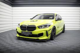 Maxton Design Street Pro Front Splitter BMW 1 M-Pack / M135i / 128ti F40 BM140MPACKCNC-FD1BRB
