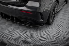 Maxton Design Street Pro Rear Side Splitters Mercedes-AMG A35 Hatchback W177 MEA177F35CNC-RSD1BRB