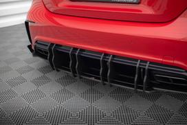 Maxton Design Street Pro Rear Diffuser Mercedes-Benz A 45 AMG W176 Facelift MEA176FAEROCNC-RS1BRB