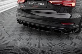 Maxton Design Street Pro Rear Diffuser V.1 Audi RS3 Sedan 8V Facelift AURS38VFSCNC-RS1BRB