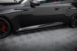 Maxton Design Street Pro Side Skirts Diffusers V.1 + Flaps BMW M2 G87 BMM2G87CNC-SD1BRB+SF1G