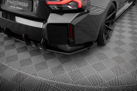Maxton Design Street Pro Rear Side Splitters V.1 + Flaps BMW M2 G87 BMM2G87CNC-RSD1BRB+RSF1G