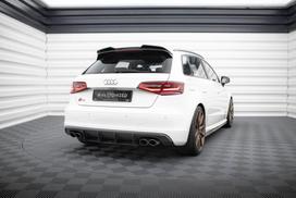 Maxton Design Street Pro Rear Diffuser Audi S3 Sportback / Hatchback 8V AUS33CNC-RS1BRB