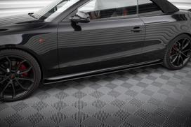 Maxton Design Street Pro Side Skirts Diffusers Audi A5 / A5 S-Line / S5 Coupe / Cabrio 8T / 8T Facelift AUS51CNC-SD1BRB