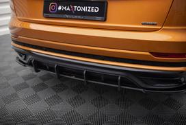 Maxton Design Street Pro Rear Diffuser Audi Q8 S-Line Mk1 AUQ81SLINECNC-RS1BRB