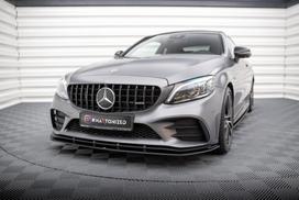Maxton Design Street Pro Front Splitter Mercedes-AMG C43 Coupe / Cabrio C205 Facelift / A205 Facelift MEC205F43CCNC-FD1BRB