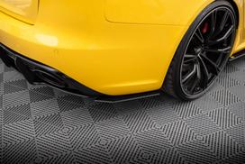 Maxton Design Street Pro Rear Side Splitters Audi RS4 B8 AURS4B8CNC-RSD1BRB