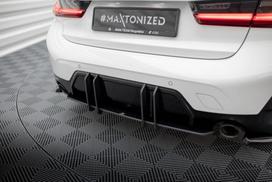 Maxton Design Street Pro Rear Diffuser BMW 3 M-Pack G20 / G21 Facelift BM3G20FMPACKCNC-RS1BRB