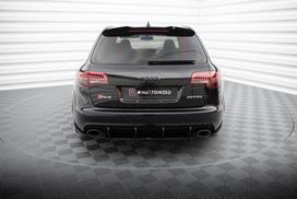 Maxton Design Street Pro Rear Diffuser Audi RS6 Avant C6 AURS6C6CNC-RS2B+BRBI