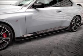 Maxton Design Street Pro Side Skirts Diffusers + Flaps BMW 2 Coupe M-Pack / M240i G42 BM242MPACKCNC-SD1BRB+SF1G
