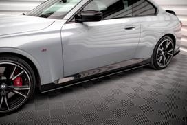Maxton Design Street Pro Side Skirts Diffusers BMW 2 Coupe M-Pack / M240i G42 BM242MPACKCNC-SD1BRB