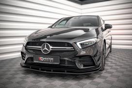 Maxton Design Street Pro Front Splitter Mercedes A35 AMG / AMG-Line Aero Pack W177 MEA17735CNC-FD1BRB