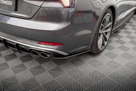 Maxton Design Street Pro Rear Side Splitters Audi S5 Sportback F5 AUS52CNC-RSD1BRB
