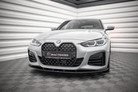 Maxton Design Street Pro Front Splitter BMW 4 Gran Coupe M-Pack G26 BM4G26MPACKGCCNC-FD1BRB