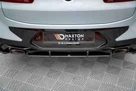 Maxton Design Street Pro Rear Diffuser BMW X4 M-Pack G02 Facelift BMX402FMPACKCNC-RS1BRB
