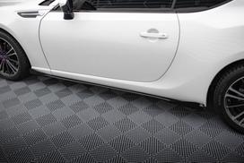 Maxton Design Street Pro Side Skirts Diffusers + Flaps Subaru BRZ Mk1 / Mk1 Facelift SUBRZ1FCNC-SD1BRB+SF1G