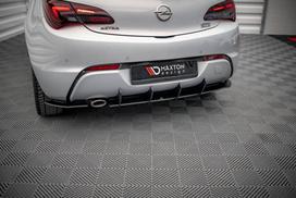 Maxton Design Street Pro Rear Diffuser Opel Astra GTC OPC-Line J OPASJGTCOPCLINECNC-RS1BRB