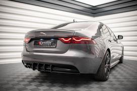 Maxton Design Street Pro Rear Diffuser Jaguar XF R-Sport Mk2 JAXF2RSPORTCNC-RS1B+BRBI
