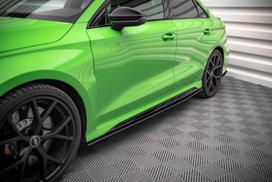 Maxton Design Street Pro Side Skirts Diffusers Audi RS3 Sedan 8Y AURS38YSCNC-SD1BRB