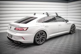 Maxton Design Street Pro Side Skirts Diffusers V.2 Volkswagen Arteon R / R-Line Sedan / Shooting Brake Mk1 Facelift VWAR1FRCNC-SD1BRB
