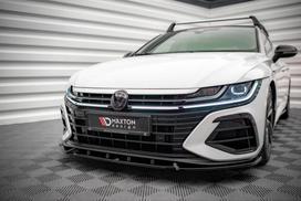 Maxton Design Front Splitter V.2 Volkswagen Arteon R Sedan / Shooting Brake Mk1 Facelift VW-AR-1F-R-FD2G