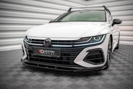 Maxton Design Front Splitter V.1 Volkswagen Arteon R Sedan / Shooting Brake Mk1 Facelift VW-AR-1F-R-FD1G