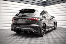 Maxton Design Street Pro Rear Diffuser Audi RS3 Sportback 8Y AURS38YCNC-RS1B+BRBI