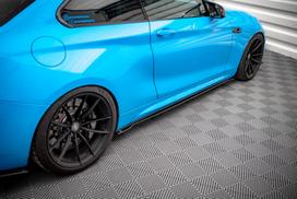 Maxton Design Street Pro Side Skirts Diffusers BMW M2 F87 BM287MCOMPCNC-SD1BRB