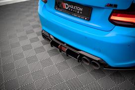 Maxton Design Street Pro Rear Diffuser BMW M2 F87 BM287MCOMPCNC-RS2BRB