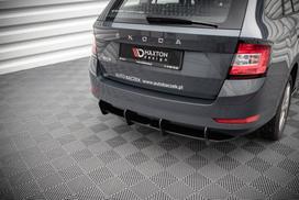 Maxton Design Street Pro Rear Diffuser Skoda Fabia Combi Mk3 Facelift SKAFA3FKCNC-RS1BRB