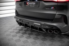 Maxton Design Street Pro Rear Diffuser BMW X5M F95 / F95 Facelift BMX5M05CNC-RS1B