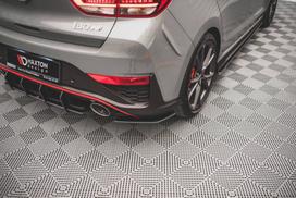 Maxton Design Street Pro Rear Side Splitters Hyundai I30 N Hatchback Mk3 Facelift HYI303FNCNC-RSD1BRB