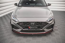 Maxton Design Street Pro Front Splitter Hyundai I30 N Hatchback/Fastback Mk3 Facelift HYI303FNCNC-FD1BRB