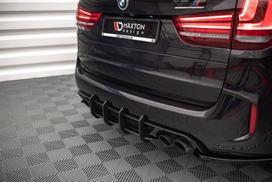 Maxton Design Street Pro Rear Diffuser BMW X5 M F85 BMX5M15CNC-RS1B+BRBI