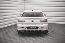 Maxton Design Street Pro Rear Side Splitters Volkswagen Arteon Sedan / Shooting Brake R-Line Mk1 Facelift VWAR1FRLINECNC-RSD1BRB