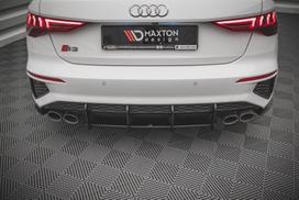 Maxton Design Street Pro Rear Diffuser Audi S3 Sportback 8Y AUS38YCNC-RS1B+BRBI