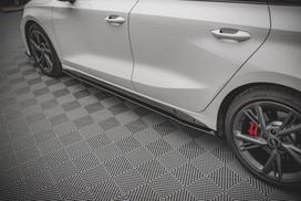Maxton Design Street Pro Side Skirts Diffusers V.1 Audi S3 / A3 S-Line 8Y / 8Y Facelift AUA38YSLINECNC-SD1BRB