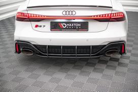 Maxton Design Street Pro Rear Diffuser Audi RS7 C8 / RS6 C8 / C8 Facelift AURS7C8CNC-RS1BRB