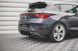 Maxton Design Street Pro Rear Valance + Flaps Seat Leon FR Hatchback Mk4 SELE4FRCNC-RS1BRB+RSF1G