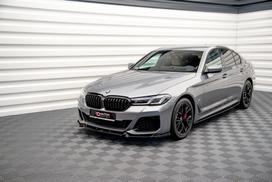 Maxton Design Front Splitter V.1 BMW 5 M-Pack / M550i / M550d Sedan / Touring G30 / G31 Facelift BM-5-G30F-MPACK-FD1G