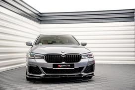 Maxton Design Front Splitter V.2 BMW 5 M-Pack / M550i / M550d Sedan / Touring G30 / G31 Facelift BM-5-G30F-MPACK-FD2G